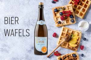 Bierwafels met Dame Jeanne Brut Bier